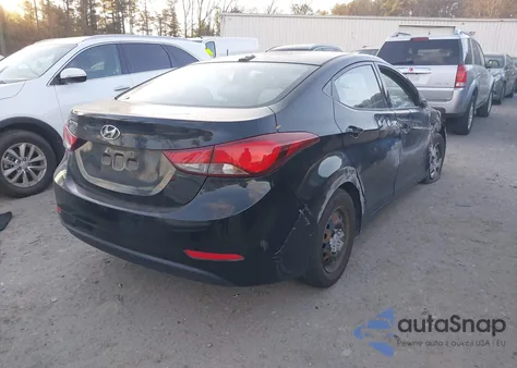2016 Hyundai Elantra Se z USA, uszkodzony, nr VIN KMHDH4AE4GU632526